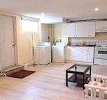1-2 Bedroom 1 Bath Separate Entrance Partially Furnished Basement Apartment