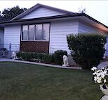 PRIVATE ENTRANCE & LAUNDRY, PRIMARY A/C, STEP IN CLOSETS=MORE STOREAGE! FENCED!