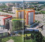 university 2 bed condo close to UofC