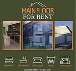 Main floor for rent in forest lawn with access to transit, Deerfoot and 17 ave