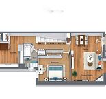 Character Townhouse, Lge 1 Bdrm 850 SF, Prime Beltline Location