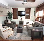 Cozy one bedroom basement suite with LARGE windows - fully furnished!