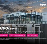 The George - Fully Furnished Luxury Condos — Lower Mount Royal, Calgary