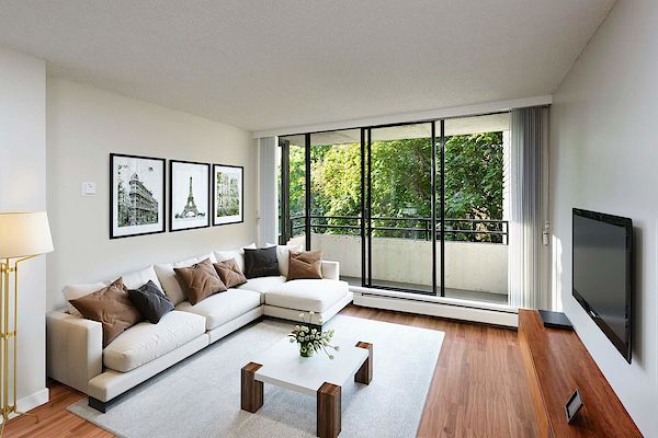 Vancouver bachelor bedrooms Apartment for rent. Property photo: 318412-2