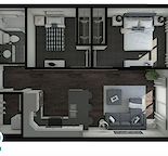 UPGRADED LUXURY INTERIOR 2 BED/1BATH, SETON