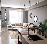 Luxurious and Modern One Bed, One Bathroom Condo in West Hillhurst