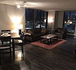 Stylish furnished Executive West End Downtown River view Condo