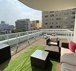 FULLY FURNISHED CONDO ON 104TH ST WITH OVERSIZED PATIO