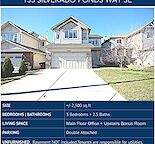 133 Silverado Ponds Way SW | House | 3 Bed + 2.5 Bath | 2500 Sq.Ft