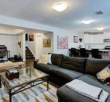 Cozy 2-BEDROOM Legal SUITE by LRT Station, private entry/laundary,50% Utilities