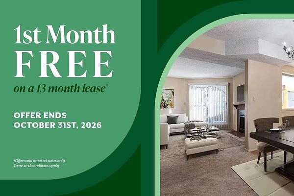 Two-bedroom and three-bedroom townhouses | In-suite Laundry | Sunridge Village, steps away from Sunridge Mall!