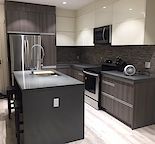 One bedroom with one bath .