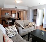 1 BEDROOM + DEN DOWNTOWN CONDO - FULLY FURNISHED - NOVA TOWER