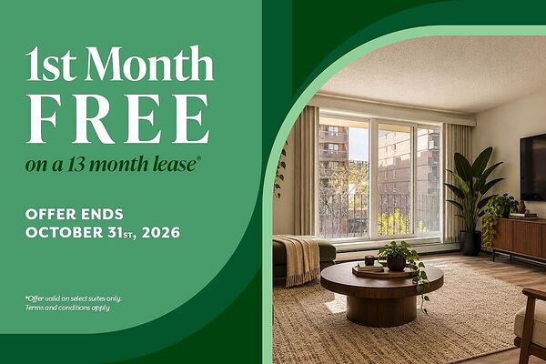 Bachelor, 1 and 2 bedroom suites | Large balconies and inner-city views!