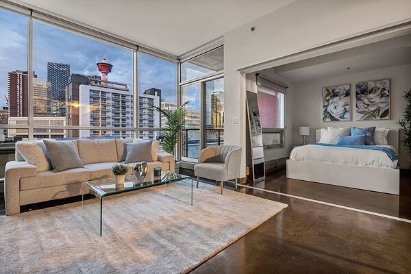 Calgary 1 + Den bedrooms Condo Unit for rent. Property photo: 381030-3