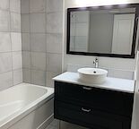 The suite that has it all! Garage, in-suite laundry, soundproofing, and wifi!