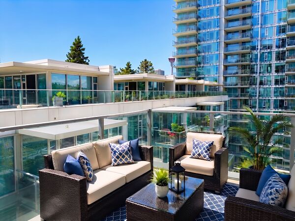 Luxury Bright East village Calgary Riverfront DT condo