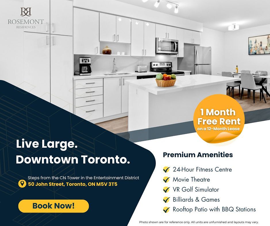 Toronto 1 bedrooms Apartment for rent. Property photo: 397355-1