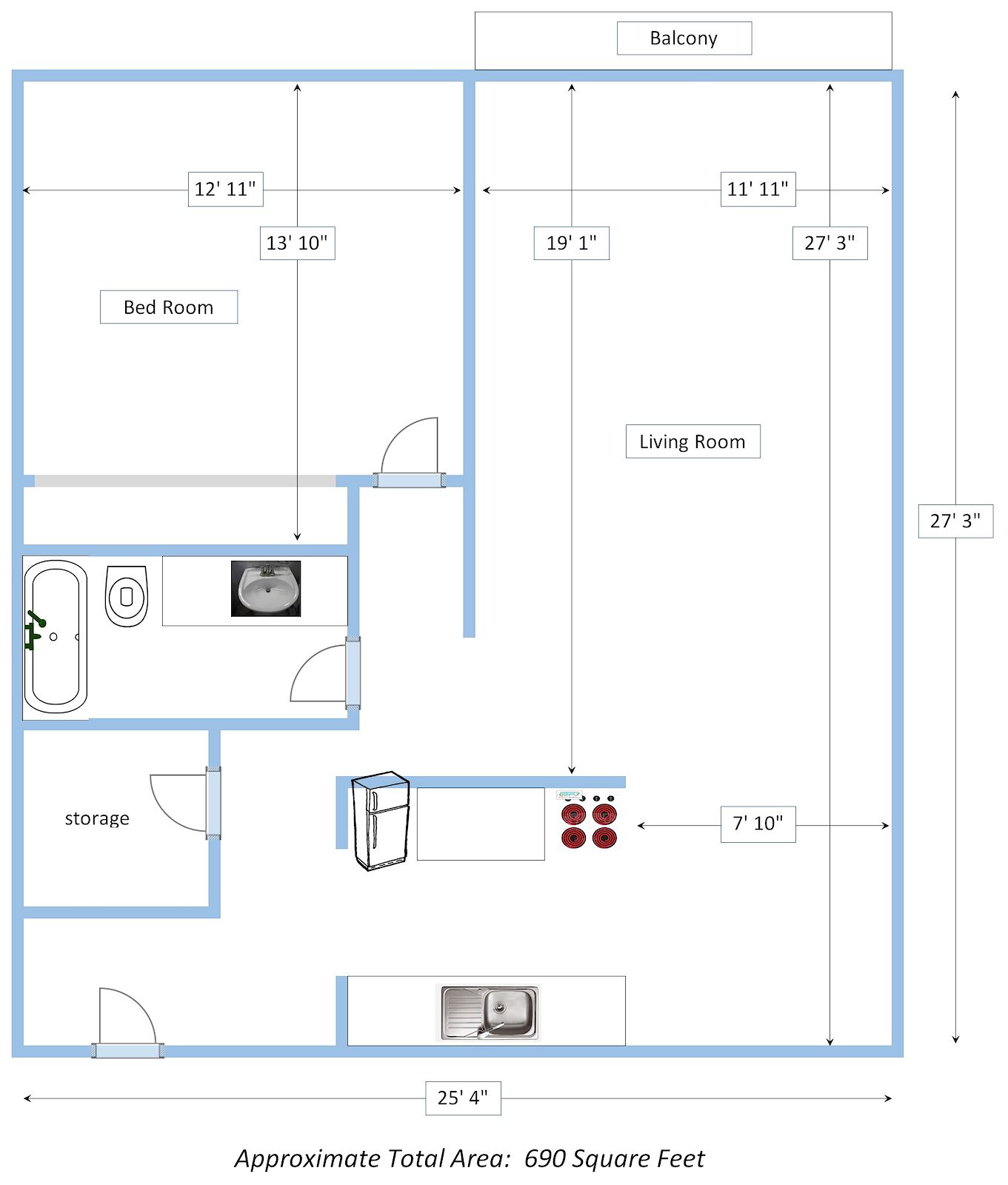 Edmonton bachelor bedrooms Apartment for rent. Property photo: 400351-1