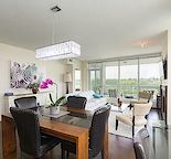 Spacious, river/sunset views, 2 bedroom+Den, Downtown