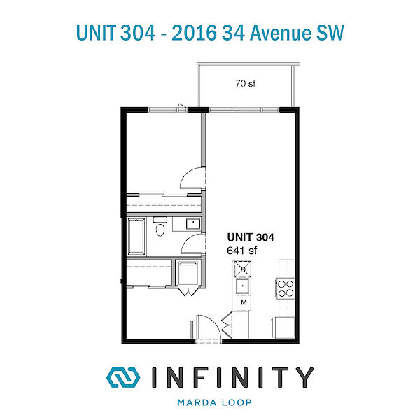 Calgary 1 bedrooms Apartment for rent. Property photo: 409411-3