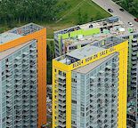 University City - Orange 1 bed room