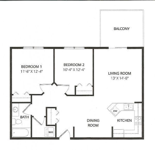 Calgary 2 bedrooms Condo Unit for rent. Property photo: 429362-3