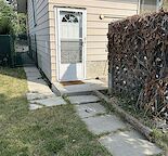 Basement, 2 Bedroom, 1 bathroom for rent.  Parking at rear of property
