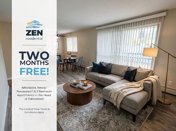 Now Offering up to 2-Months Rent Free! *Conditions Apply