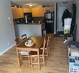 Rare downtown 3 bedroom Corner Unit with laundry in the unit