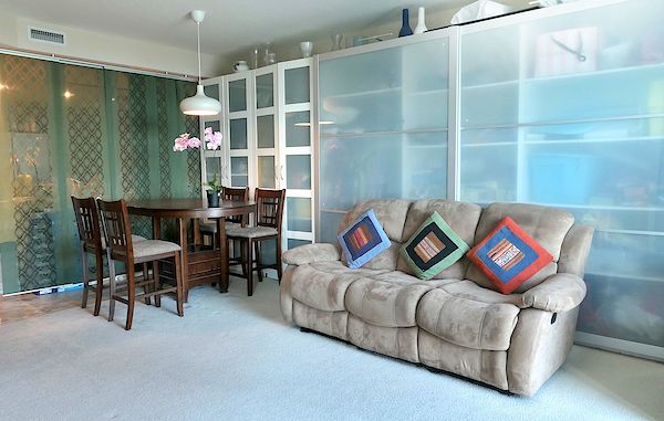 FURNISHED, 800 sf, 24th floor Panoramic View