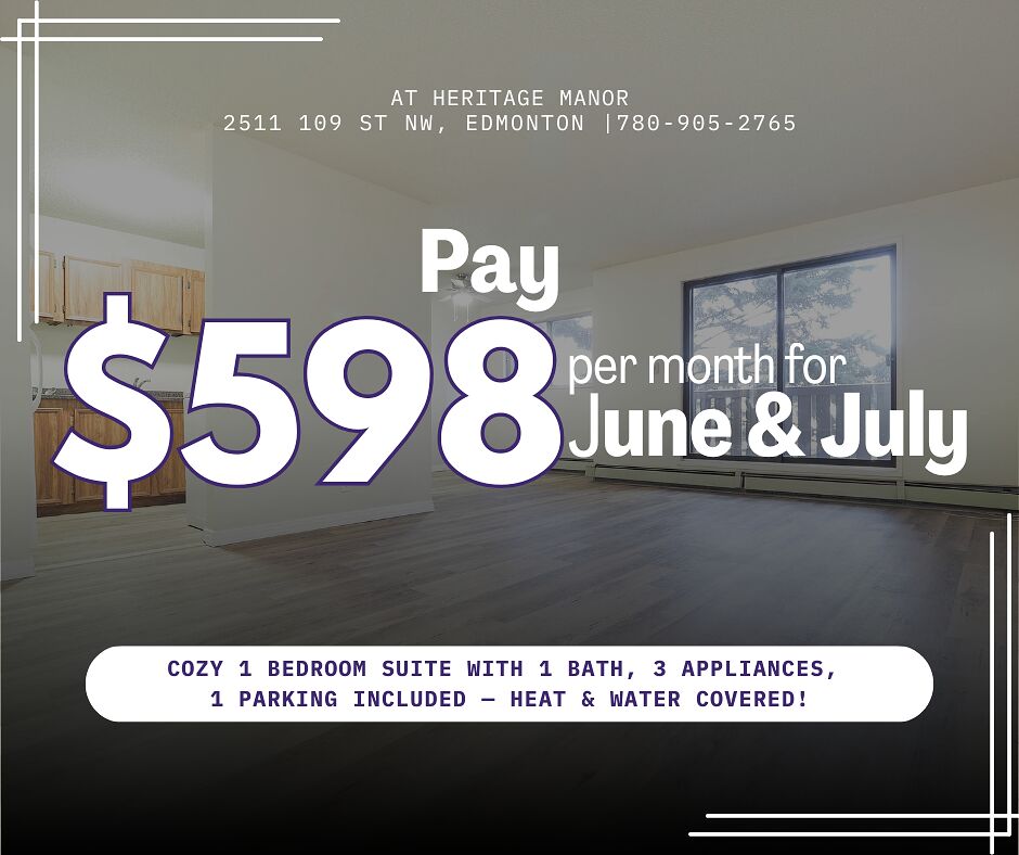 Edmonton 1 bedrooms Apartment for rent. Property photo: 461511-1