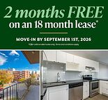 Bright and spacious apartments in downtown Calgary | Welcome to your new home at Cameron Manor!