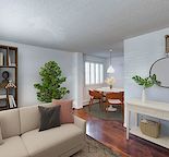 CONCRETE BUILDING | BRIGHT CORNER UNIT| PARKING STALL| LAUNDRY IN BUILDING