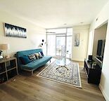 Downdown Sub-Penthouse Furnished cozy one-bed condo + FREE Internet + Cable