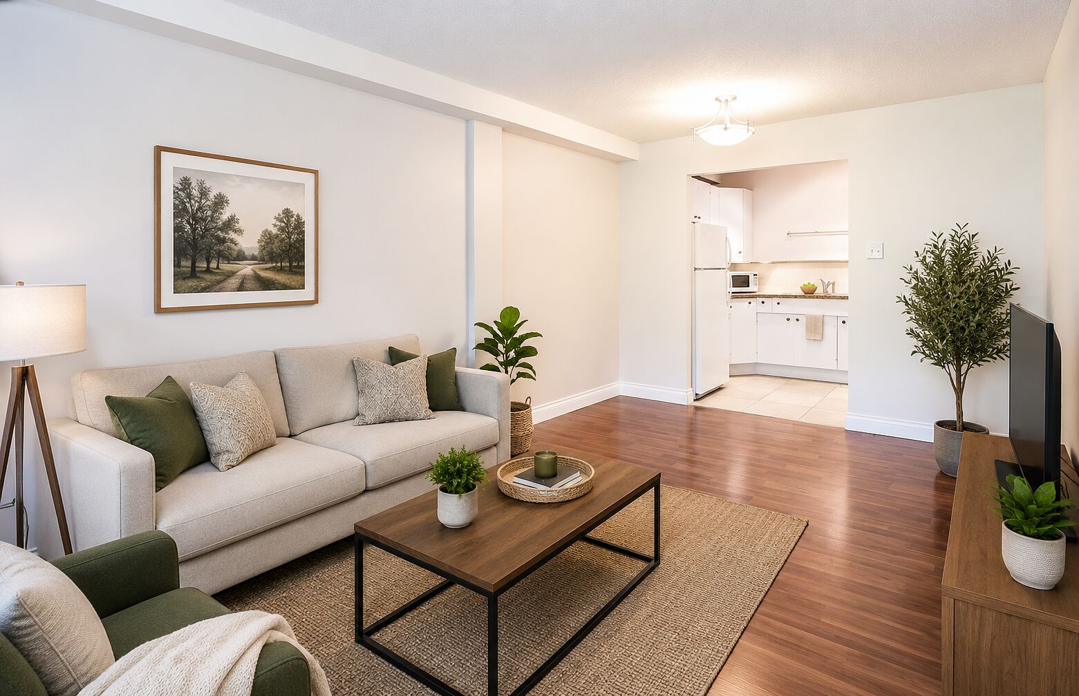 Calgary 1 bedroom Condo Unit for rent. Property photo: 488855-1