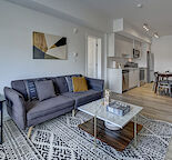 Furnished 2 Bed / 1.5 Bath with underground parking — Immediate, $2,300/mo