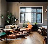 Authentic Downtown Calgary Loft | 13' Ceilings | Corner Unit