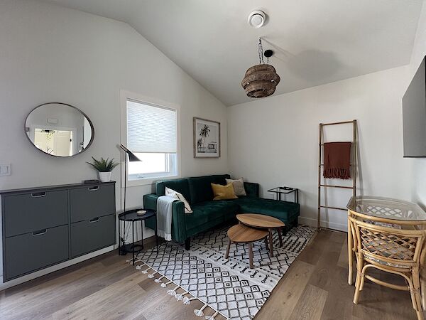 New ~ private furnished suite above garage