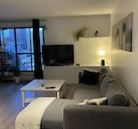 Downtown Large Fully Furnished 1 Bedroom with Great Views and 2 Parking spots!.