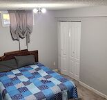 1 Large fully furnished bedroom with furnished common area