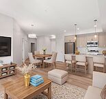 HARVEST HILLS- PINACCLE- TOP FLOOR TWO BED CONDO WITH SURFACE PARKING