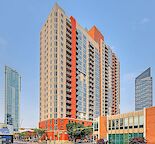 1 Bedroom with DT views