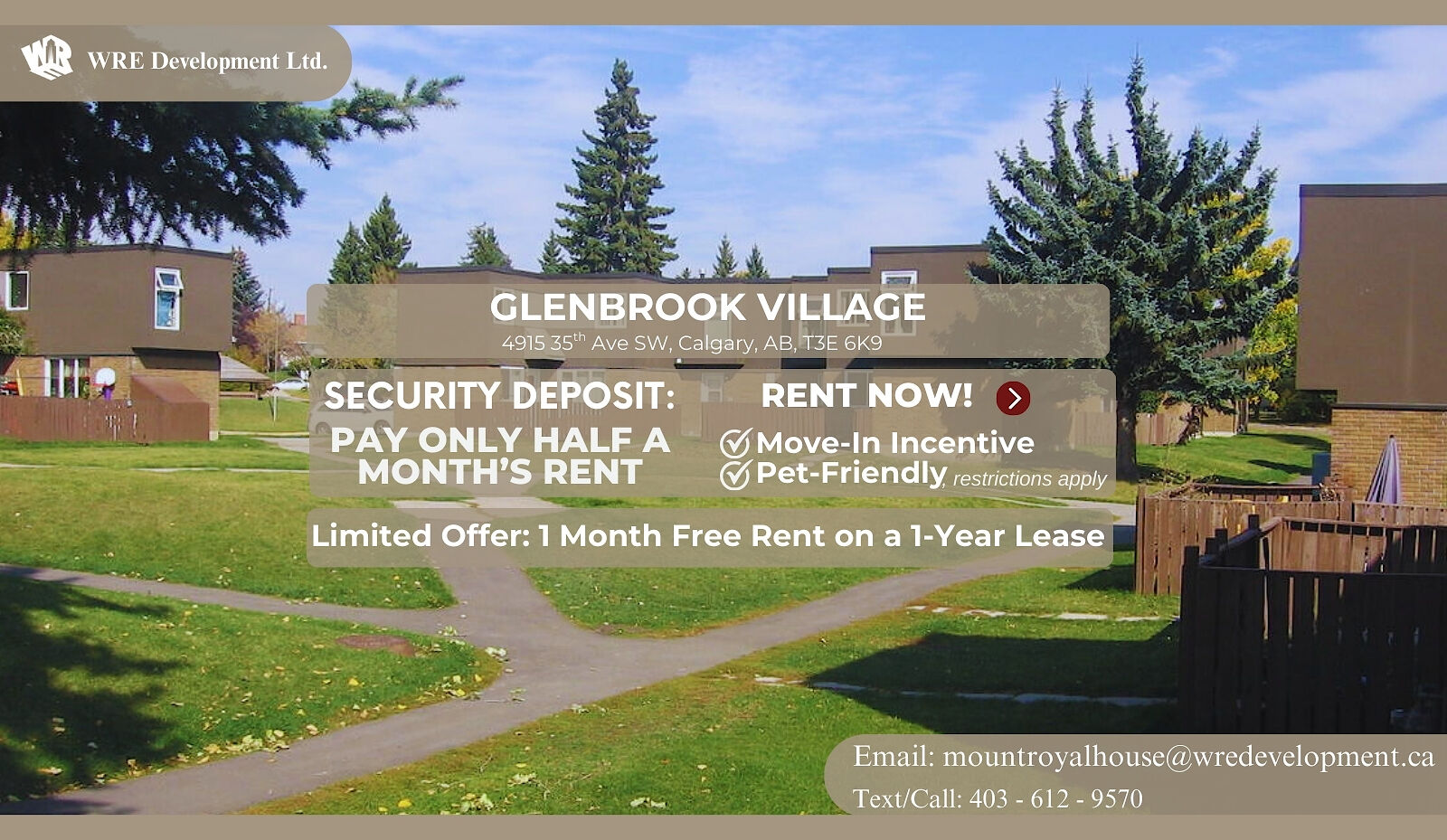 Calgary 3 bedrooms Townhouse for rent. Property photo: 528388-1