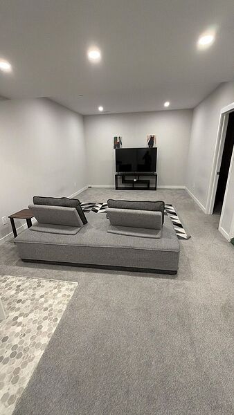 Furnished 1 bedroom basement