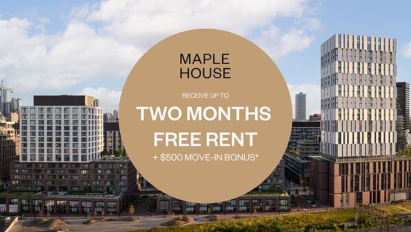 Maple House at Canary Landing
Rental Living Where City and Nature Meet