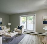 Two Bedroom Suite with 1.5 Baths and South Facing Balcony