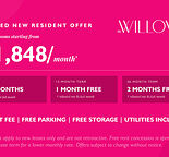New Building in Spring Willow!  1 and 2 Bedroom Units Available!