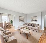 Spacious Renovated 2nd Floor Character Suite with Hardwood and In-Suite Laundry