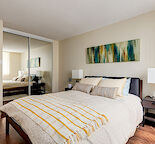 High Rise building, conveniently located downtown, close to transit, shopping.